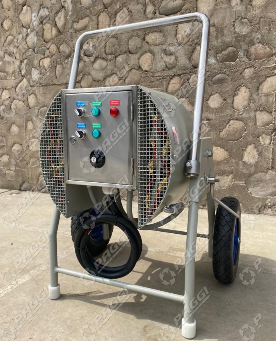 Calefactor eléctrico industrial modelo Dragón 10kW