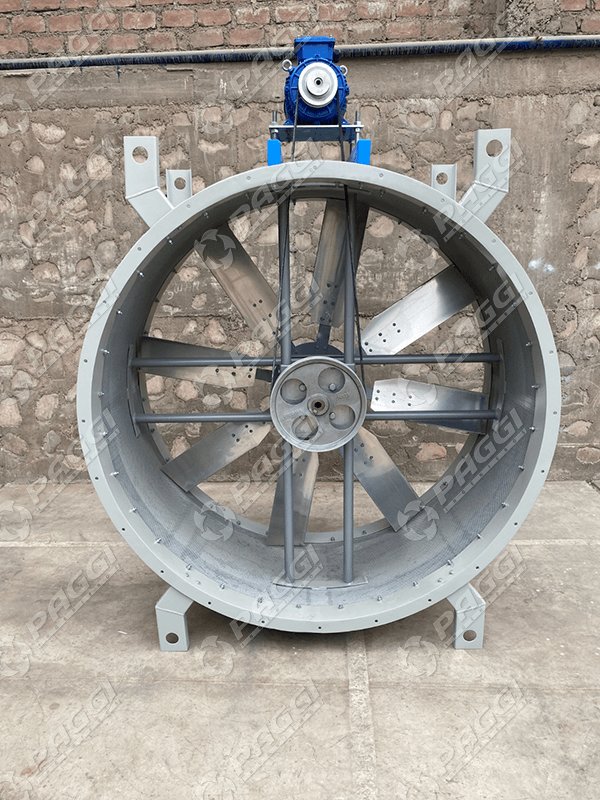 Ventilador Tuboaxial RPX 1500 en carcasa acústica